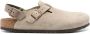 Birkenstock Taupe Suède Klompen met Amandelneus Green Heren - Thumbnail 1
