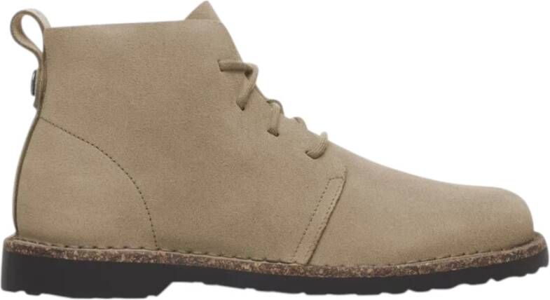 Birkenstock Uppsala Mid Suede Hoge schoenen Regular beige