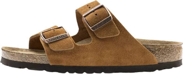 Birkenstock Teenslippers & Sliders Bruin Heren