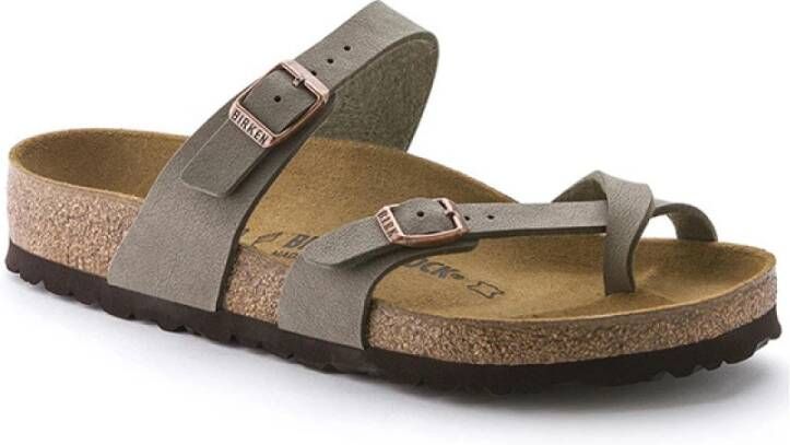 Birkenstock Groene zomersliders Stijlvol en comfortabel Green - Foto 12