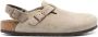 Birkenstock Leren Sandalen met Riempjes Beige - Thumbnail 1