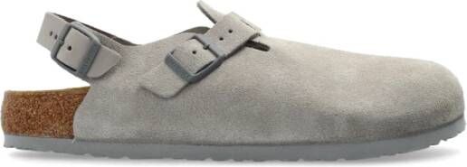 Birkenstock Tokyo II Suède Sandalen Gray Heren