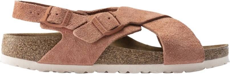 Birkenstock Tulum Dames Sandalen Earth Red Narrow fit | Rood | Suède - Foto 3