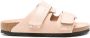 Birkenstock Nubuck Leren Sandalen met Verstelbare Banden Beige Dames - Thumbnail 8