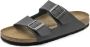 Birkenstock Sandalen ARIZONA VELVET GRAY BIRKIBUC CALZ S - Thumbnail 1