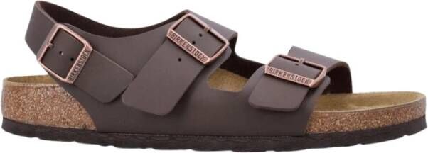 Birkenstock Verstelbare leren sandalen voor mannen