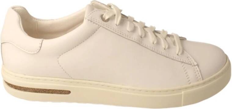Birkenstock Witte Leren Sneakers met Verwijderbaar Kurk-Latex Voetbed White - Foto 7