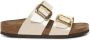 BIRKENSTOCK Slippers Dames Sydney Cushion Buckle Maat: 42 Materiaal: Leatherlook Kleur: Goud - Thumbnail 3