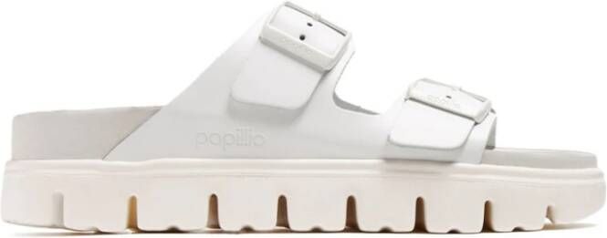 Birkenstock Chunky Witte Sandaal Exquisite Stijl White Dames