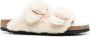 Birkenstock Arizona Bb Shearling Teddy Eggshell Laf Eggshell Schoenmaat 38 Slides 1023130 - Thumbnail 7