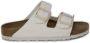 Birkenstock - s off-white-crÈme-ivoorkleur slippers & muiltjes - Thumbnail 3