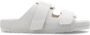 Birkenstock Grijze Instap Sandalen met Verlengde Banden en Handstiksel Detail Gray Heren - Thumbnail 9
