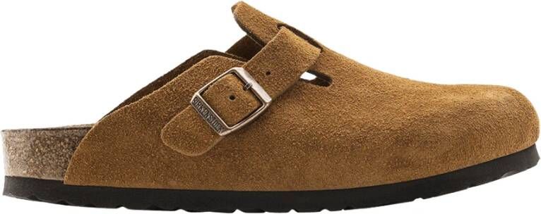 Birkenstock Zachte Voetbed Suède Mink Sneakers