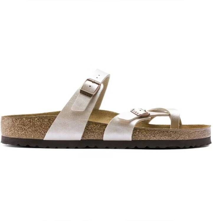 Birkenstock Mayari BF Graceful Regular Dames Slippers Pearl White - Foto 5