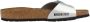 Birkenstock Zilveren Slide Sandalen Madrid Stijl Gray - Thumbnail 3