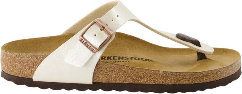 Birkenstock Lichtgewicht Comfort Slides voor de Zomer Beige - Foto 4