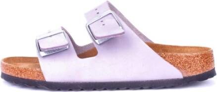 Birkenstock Comfortabele en stijlvolle paarse fog nubuck sliders Grijs Heren - Foto 11