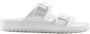 Birkenstock Witte Rubberen Slipper Dubbele Gespsluiting White - Thumbnail 3