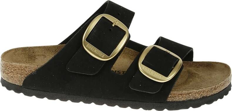 BIRKENSTOCK Slippers Dames Arizona Big Buckle Maat: 41 Materiaal: Nubuck Kleur: Zwart - Foto 11