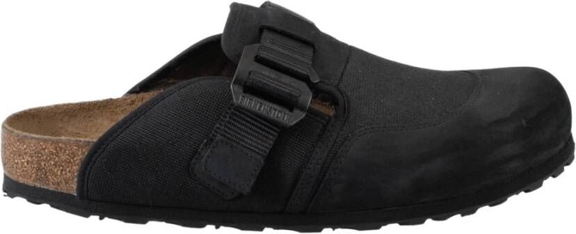 Birkenstock Zwarte Boston Synthet Klomp Schoen