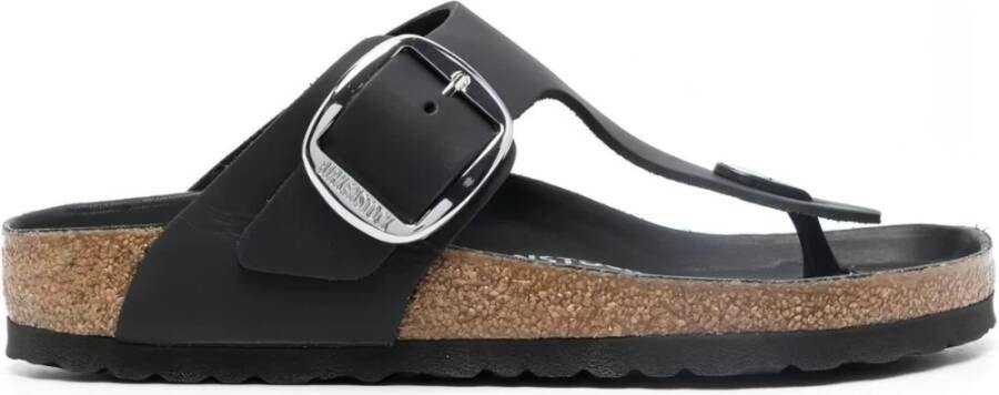 Birkenstock Zwarte Dames Gizeh BB Slippers Zwart Dames