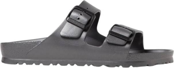 Birkenstock Zwarte Eva Slide Sandaal voor Mannen