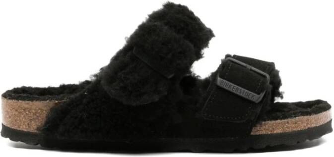 Birkenstock Zwarte Leren Sandalen voor Vrouwen - Foto 2