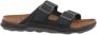 Birkenstock Arizona Heren Slippers Black Regular fit | Zwart | Nubuck - Thumbnail 2