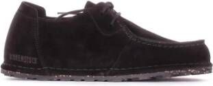 Birkenstock Sneakers Utti Lace Suede Leather Narrow Black