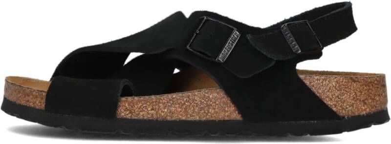 Birkenstock Comfortabele Sandaal met Verstelbare Banden Black Dames - Foto 5