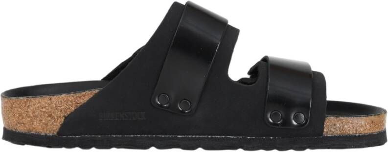 Birkenstock Zwarte Uji Sandalen Black Dames