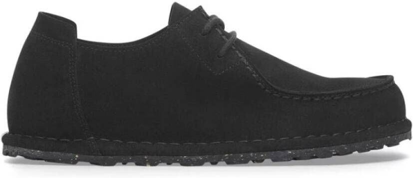 Birkenstock Zwarte Veterschoenen Normaal