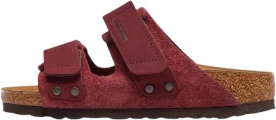 Birkenstock Zweedse Anatomic Sandalen met Verstelbare Riemen Purple Heren