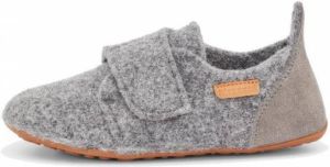 Bisgaard Kid's Casual Wool Pantoffels grijs