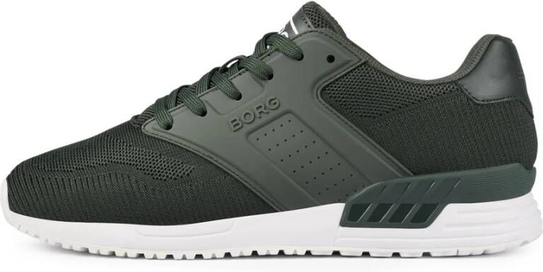 Björn Borg Bestverkopende Gebreide Lage Sneaker Groen Heren