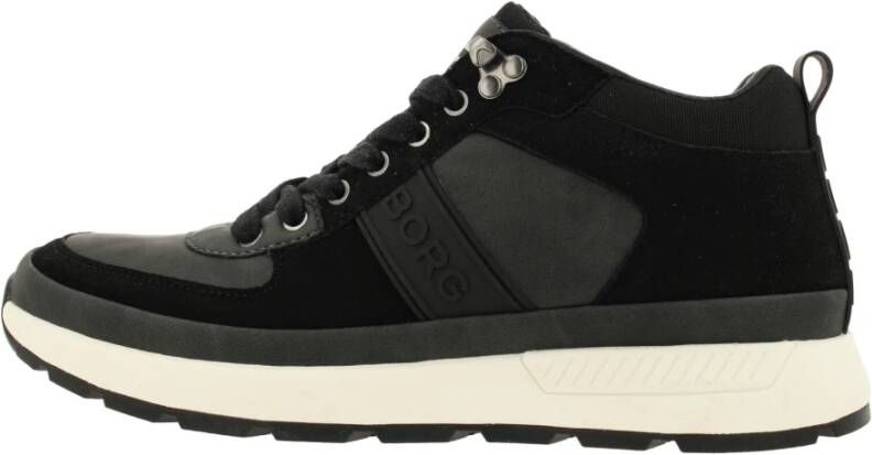 Björn Borg Hoge H100 MID CAS Sneaker Zwart Heren