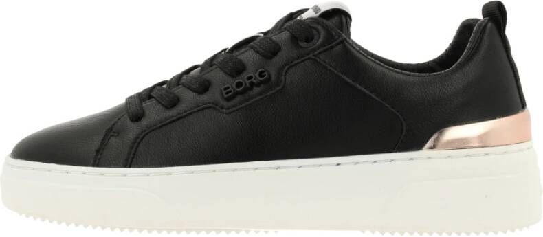 Björn Borg Lage Sneaker T1910 PAT W Zwart Dames