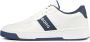 Björn Borg T2200 Heren Lage sneakers Leren Sneaker Heren Wit - Thumbnail 3