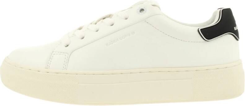 Björn Borg Lage Sneakers met PU Leren Bovenwerk Beige Dames