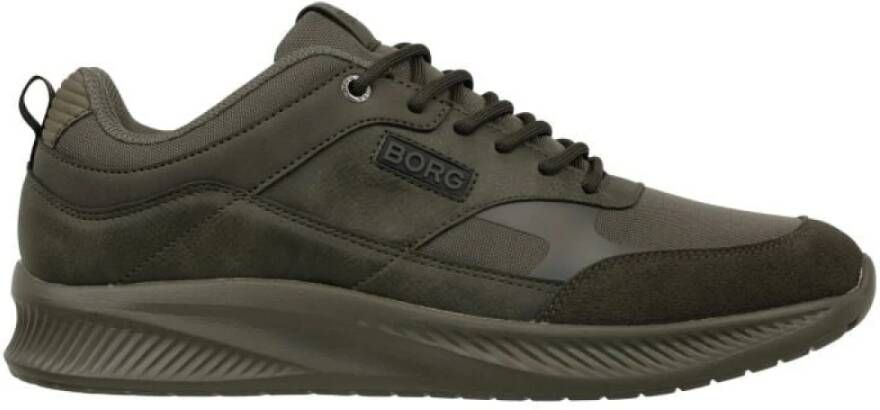 Björn Borg Olijfgroene Stijlvolle Sneakers