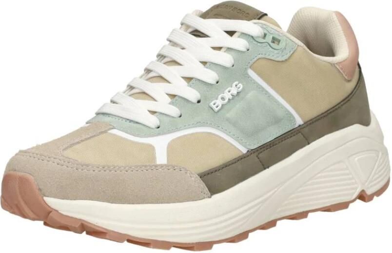 Björn Borg Chunky Runner Sneaker met Metalen Logo Meerkleurig Dames - Foto 3