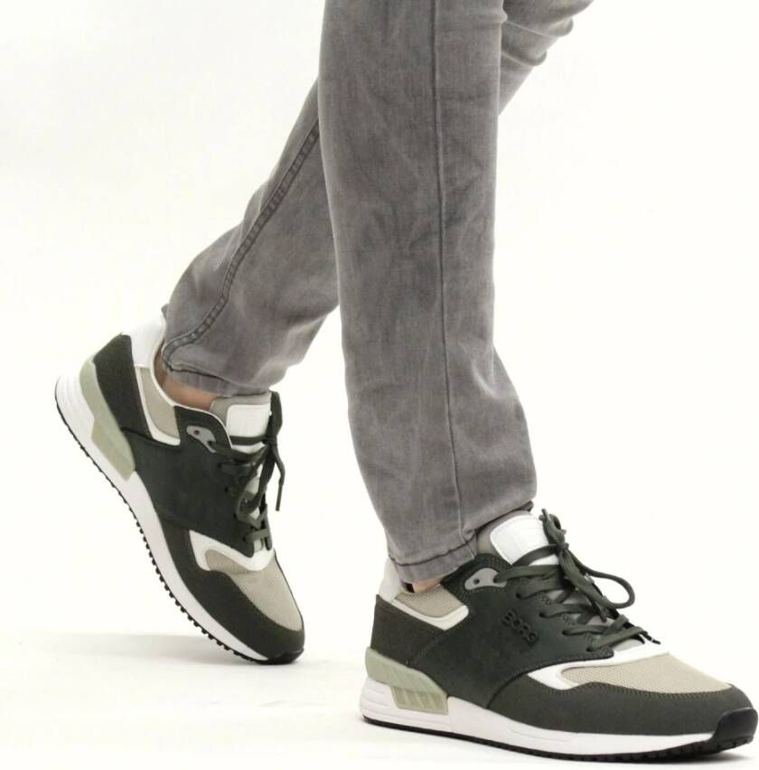 Björn Borg Bjorn Borg Bjorn Borg Sneakers Groen Suede 301207 Heren Suède - Foto 10