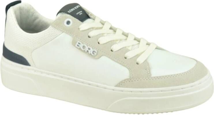 Björn Borg Bjorn Borg Bjorn Borg Sneakers Wit Leer 301212 Heren Leer - Foto 5