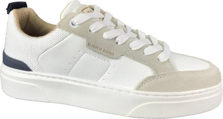 Björn Borg Stijlvolle Herensneakers White Heren