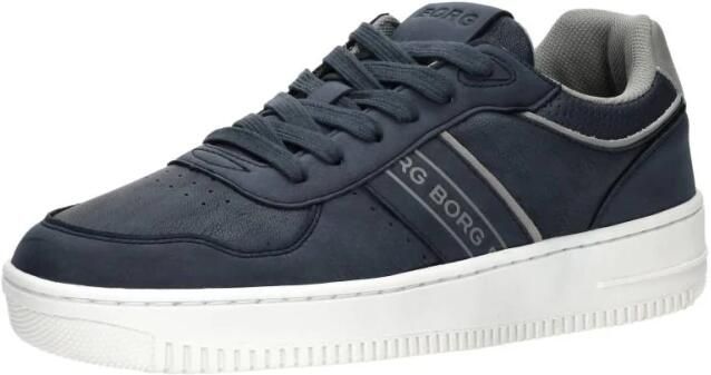 Björn Borg Klassieke Veterschoen met Logoband Blue Heren - Foto 4