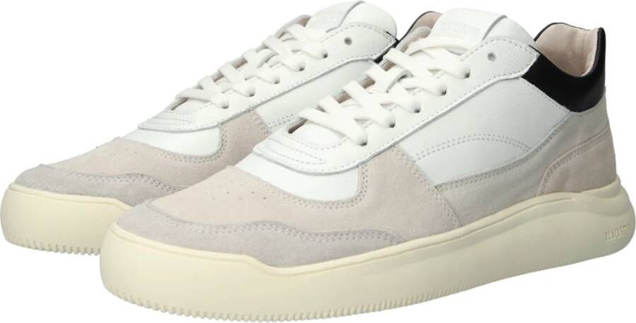 Blackstone Sportieve Sculptuur Zool Sneaker Beige Heren - Foto 4