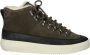 Blackstone Aspen Bear Crocodile Sneaker (high) Man Dark green - Thumbnail 2