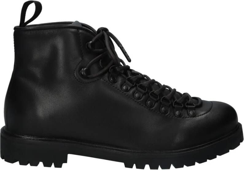 Blackstone Bikerboots met schapenvachtvoering Black Heren