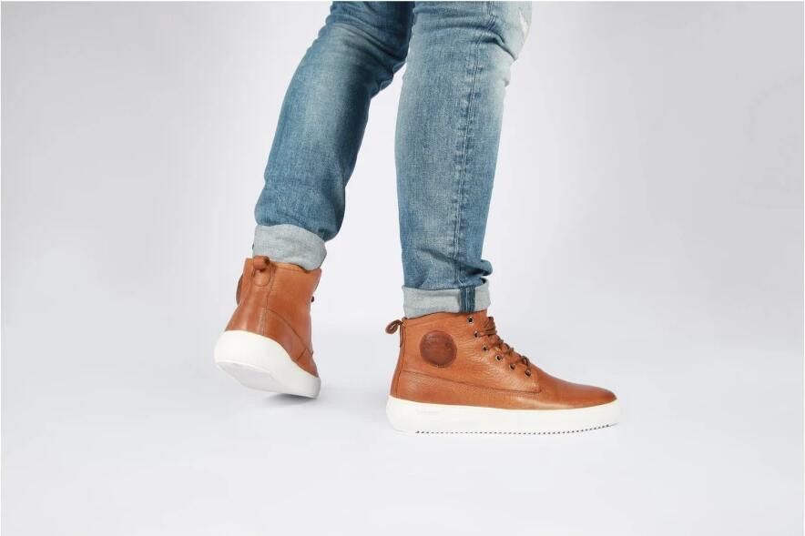 Blackstone Aspen Hoge sneakers Leren Sneaker Heren Bruin - Foto 6