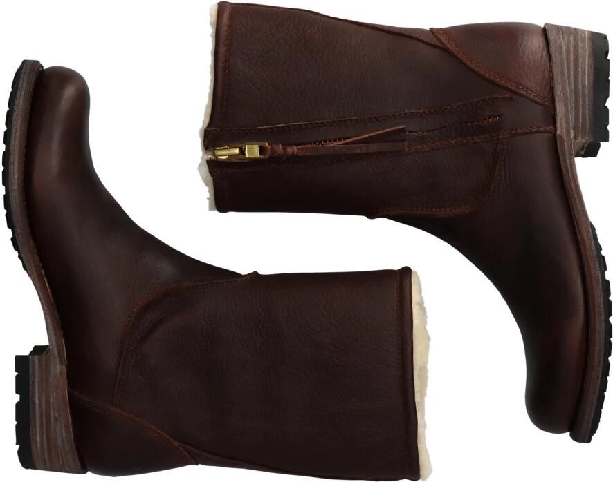 Blackstone EW74 OLD YELLOW WOMENS BOOT SHEEPSKIN Vrouw Brown - Foto 2